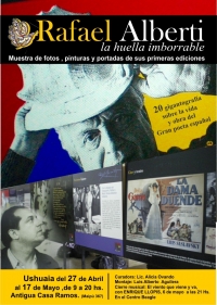 Muestra Rafael Alberti, la Huella Imborrable