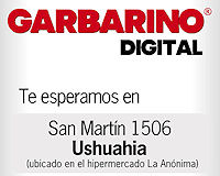 Garbarino no sabe escribir Ushuaia