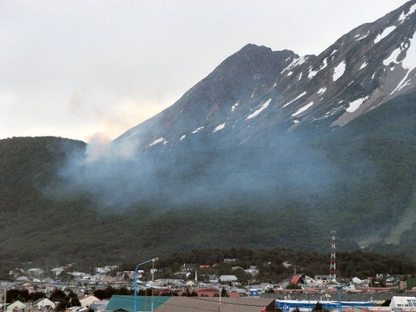 Estado de emergencia en Tierra del Fuego por los incendios forestales