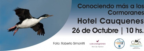 El COA Ushuaia organiza una charla sobre cormoranes 