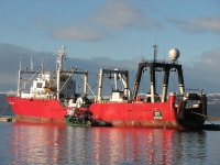 Durante Septiembre Ushuaia fue el tercer puerto pesquero de la Argentina