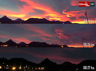 El Amanecer en tres instantes.