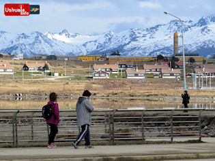 15:25 hs. Vista hacia el CADIC desde el paseo costero