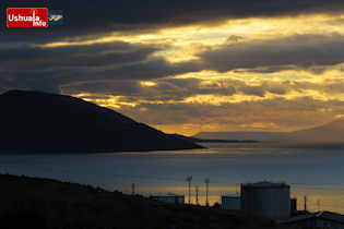 07:25 hs. Amaneciendo en Ushuaia