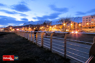 20:35 hs. Noche fueguina con 11°C