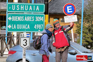 15:06 hs. Una autofoto en el fin del mundo