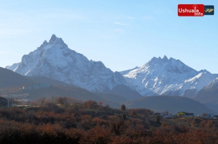 11:31 hs. Un poco de nieve en pleno otoño