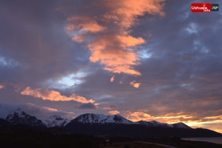 07:28 hs. Amanece sobre el Beagle