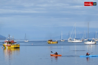 16:28 hs. Kayaking en Ushuaia