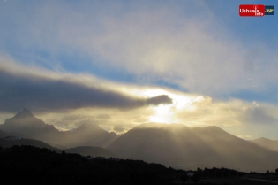 20:48 hs. Atardecer fueguino