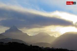 20:49 hs. Atardecer fueguino