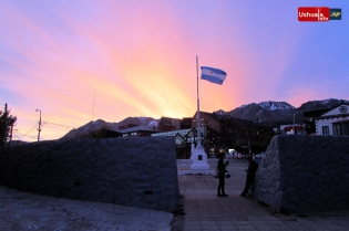 18:44 hs. Mágico atardecer