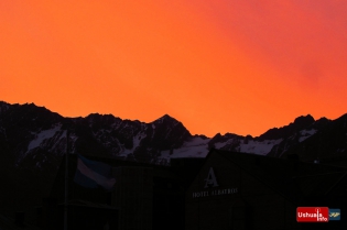 18:46 hs. Mágico atardecer