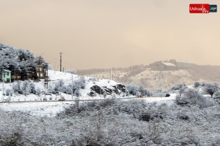 09:02 hs. La clásica nevada que anticipa la primavera