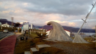 18:19 hs. Costanera de Ushuaia