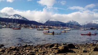 15:27 hs. En la BahÃ­a Ushuaia.