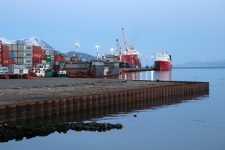 16:54 hs. Puerto de Ushuaia