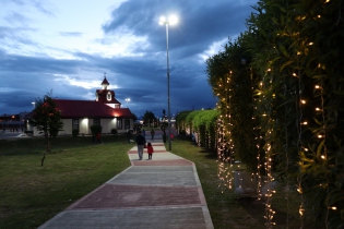 22:34 hs. el Paseo de las Rosas con espÃ­ritu navideÃ±o