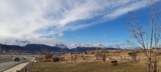 15:22 hs. La ciudad desde la reserva bahía Encerrada