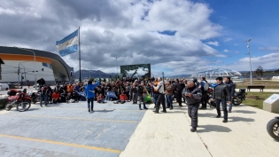 13:03 hs. Ushuaia recibe nuevamente al Motoencuentro