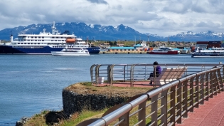 15:05 hs. temporada de cruceros en Ushuaia