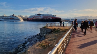 20:46 hs. Cruceros en el Fin del Mundo