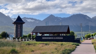 18:55 hs. ¡Bienvenidos a Ushuaia!