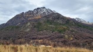 11:05 hs. paisaje otoñal del Fin del Mundo