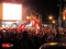 Los hinchas millonarios celebran en el centro de Ushuaia © Martin Gunter