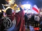 Los hinchas millonarios celebran en el centro de Ushuaia © Martin Gunter