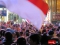 Los hinchas millonarios celebran en el centro de Ushuaia © Martin Gunter