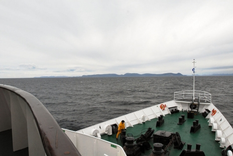 Se completó el rescate de los pasajeros del MV Ushuaia