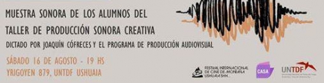 Alumnos del Taller de Producción Sonora Creativa realizarán una muestra