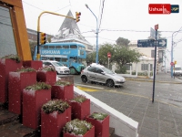 Temporal de nieve en Ushuaia