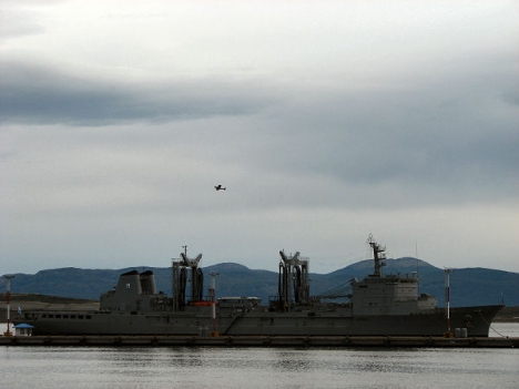 El buque ARA Patagonia arribó al puerto de Ushuaia