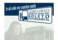 Lanzan concurso para diseñar el logo del boleto estudiantil