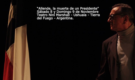 Se presentará la obra Allende la muerte de un presidente