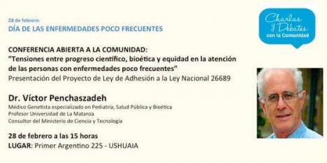 El médico genetista Victor Penchaszadeh disertará en Ushuaia