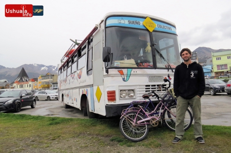 Llegó a Ushuaia Sueño Colectivo un proyecto que recorre el país