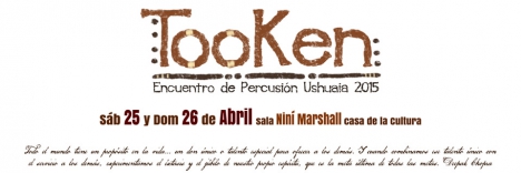 Se viene el primer encuentro de percusión Tooken