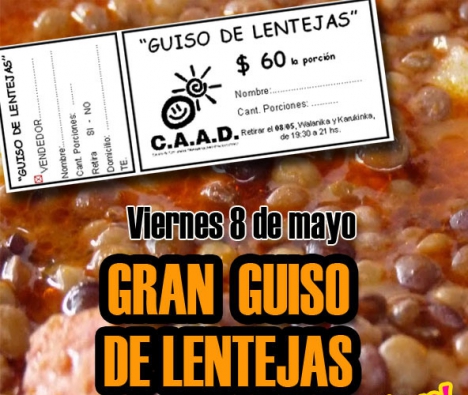 El CAAD organiza un Gran Guiso de Lentejas