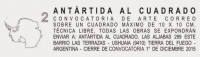 Invitan a participar de Arte Correo Antártida al Cuadrado