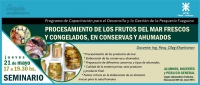 Realizarán seminario sobre procesamiento de frutos del mar 