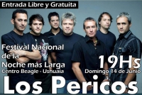 Los Pericos se presentarán en Ushuaia