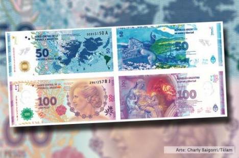 El billete de Malvinas fue premiado en Perú