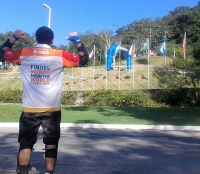 El deportista Lucas Carrera representó a Tierra del Fuego en Brasil