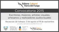 La Editora Cultural Tierra del Fuego lanza convocatoria 2015