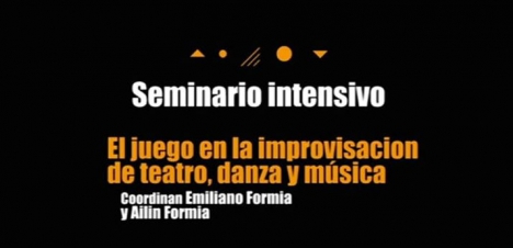 Se dictará un seminario sobre juego e improvisación