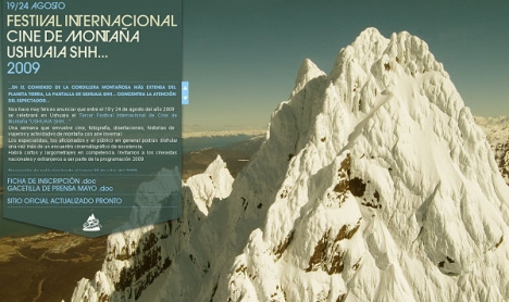 El Festival de Cine de Montaña abrió la inscripción para su edición 2009