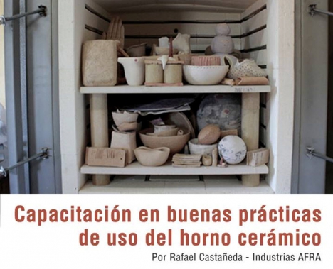 Brindarán una capacitación sobre el uso del horno cerámico